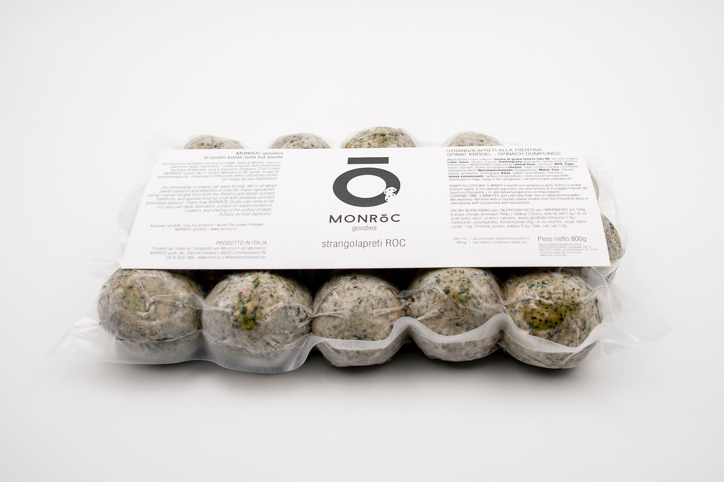 Strangolapreti ROC con spinaci